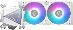 Система охолодження для комп'ютерного процесора  MULTI SOCKET MAG CORELIQUID I240 WHITE MSI