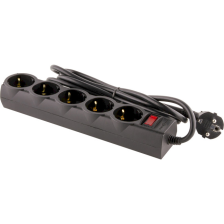 Мережевий фільтр  LP-X5 PREMIUM, 3 m Black (3520Вт)