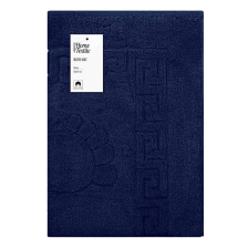 Килимок для ніг махровий  Ardesto Home 50х70см, 100% бавовна, синій темний ART2557NA