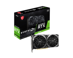 Відеокарта GF RTX 3050 8GB GDDR6 Ventus 2X XS OC MSI (GeForce RTX 3050 VENTUS 2X XS 8G OC)
