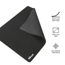 Килимок  Trust Mouse Pad M Black