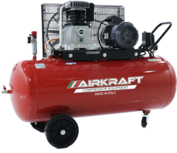 Компресор  Airkraft 300 л ремінний 800л/мин, 380В, 5,5 кВт (AK300-800-380)