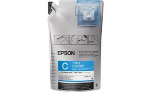 Чорнило Epson для SC-F6000/7000 UltraChrome DS Cyan (1Lx6packs) C13T741200