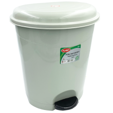 Відро для сміття з педаллю Planet №4 22 л сіре