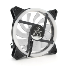 Кулер  12025 DC sleeve fan 4pin - 120*120*25мм, 12V, 1200об/хв, RGB, двосторонній