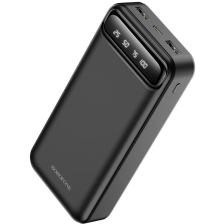 Зовнішній акумулятор  Power Bank 2xUSB 20000mAh чорний Borofone (BJ14A)