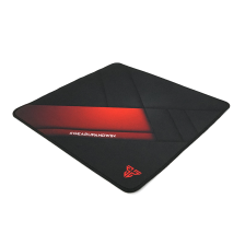 Килимок  450*450 для миші Fantech MP456 тканинний з бічної прошивкою, товщина 4 мм, колір Black, Color Box 