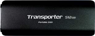 Зовнішній SSD-накопичувач USB 512GB Patriot Transporter Black (PTP512GPEC)