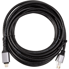 Кабель  PowerPlant USB Type-C - RJ45, 5 м