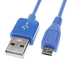 Кабель USB PATRON (CAB-PN-MICROUSB-1M) Blue 1m USB 2.0 (AM/Micro USB) 