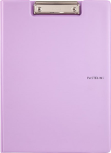 Кліпборд-папка  Axent Pastelini з металевим кліпом А4 вініл Бузкова (2514-36-A)
