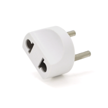 Перехідник на євророзетку  White, в упаковці 50 штук,