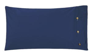 Наволочка  Ardesto Mix&amp;Match, 50х70см, 100% бавовна, сатин, синій ART5070PCN