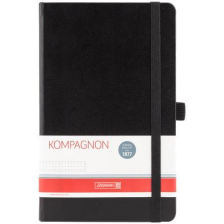 Блокнот  Brunnen Компаньон А5 в точку 96 аркушів Чорний (10-552 29 05)
