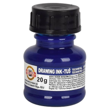 Туш для креслення  Koh-i-Noor 20г синя (1417007)