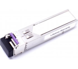 Модуль   SFP Alistar Модуль SFP 1000BASE-BX 1SM WDM LC 3KM TX1310/RX1550nm DDM (SFP-1G-BX-U-L03)