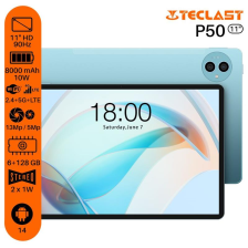 Планшет  Teclast P50 11" 6/128Gb LTE Blue (6940709686829)