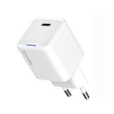 Зарядний пристрій ColorWay GaN Mini 20W PD Port PPS USB-C White (CW-CHS059PD-WT)