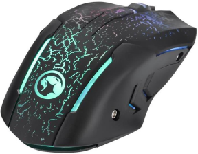 Мишка  Marvo M207 LED USB Black (M207)