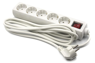 Мережевий фільтр  PowerPlant JY-1052/3 (PPSA08M30S5) 