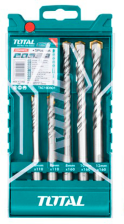 Набір бурів  Total SDS PlUS d = 6-12 мм 5 шт. (TAC190501)