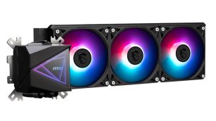 Система рідинного охолодження MSI MAG CoreLiquid I360; Intel: LGA1851/1700/1200/1151/1150/1155/1156, AMD: AM5/AM4, 394x120x27 мм, 