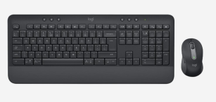 Комплект клавіатура+миша  Logitech Signature MK650 Combo Us/Ukr Graphite for business OEM (920-011004)