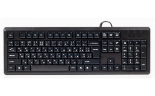 Клавіатура A4Tech KR-92 Black USB