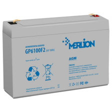 Акумулятор до ДБЖ Merlion 6V-10Ah (GP6100F2)