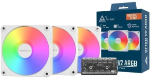 Кулер  Montech GF120R V2 ARGB White 3pcs (GF120R V2 ARGB PWM 3I1(W))