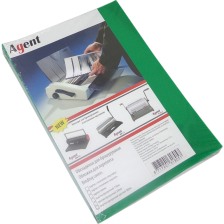 Обкладинка для палітурки  Agent пласт. А4 180 асорті, уп/100 (1510486)