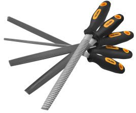 Напилки Tolsen, набір 5шт 32038