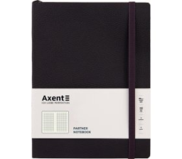 Книга записна Axent Partner Soft L 190х250 мм в гнучкою обкладинці 96 аркушів в клітинах (8615-01-A)