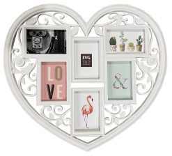 Фоторамка EVG INNO ZB-6-5358 HEART COLLAGE 6
