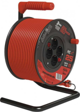 Мережевий подовжувач  EMOS катушка 4 роз., 25 м (P092251)