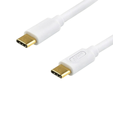Кабель  Atcom USB Type-C - USB Type-C (M/M), 60 W, 3 А, 0.3 м, White (AT-C03)