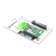 Набір інструментів  BAKKU BK7296 для iPhone (Викрутки +1.3 і зірка 0.8, Nano-sim адаптер, присоска), 