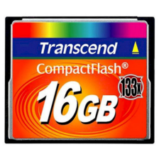 Карта пам'яті Compact Flash Transcend 16GB 133x 
