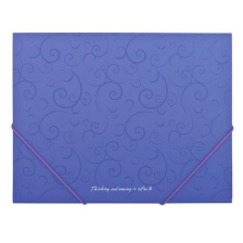Папка на резинках  Buromax А5, BAROCCO, violet (BM.3902-07)