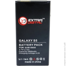 Акумулятор для мобільного телефону EXTRADIGITAL Samsung GT-i9600 Galaxy S5 (2800 mAh) (BMS1152)