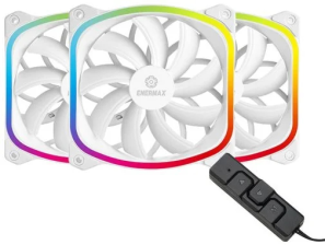 Кулер  ENERMAX SQUA RGB White 3pcs (UCSQARGB12P-W-BP3)