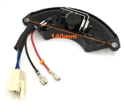 AVR  для однофазного генератора 3-8кВт, 250В/470мФ, корпус пластик, 6 контактів