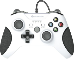 Геймпад  GamePro MG450W USB White-Black (MG450W)