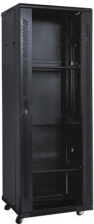 Шафа напольна  Kingda 42U 600x800, RAL9004 (KD-002-6842)