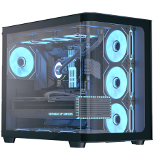 Корпус  AeroCool P500C-G-BK-v1 (ACCM-PN01043.11) Black без БЖ