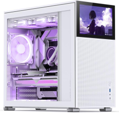 Корпус  Jonsbo D41 Mesh Screen White with window (D41 MESH SC White)