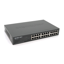Комутатор  Mercury S124D, 24 порти Ethernet 10/100 Мбіт / сек, BOX Q6