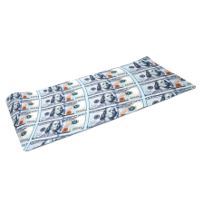 Килимок  400*900 тканинний Banjamin з боковою прошивкою, товщина 4 мм, колір Gray, Пакет