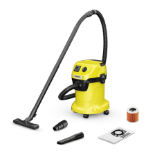 Пилосос Karcher WD 3 P V-17/4/20, 1000 ВТ, 17л, 4м, 4.858 кг 1.628-170.0