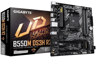 Материнська плата  Gigabyte B550M DS3H R2
